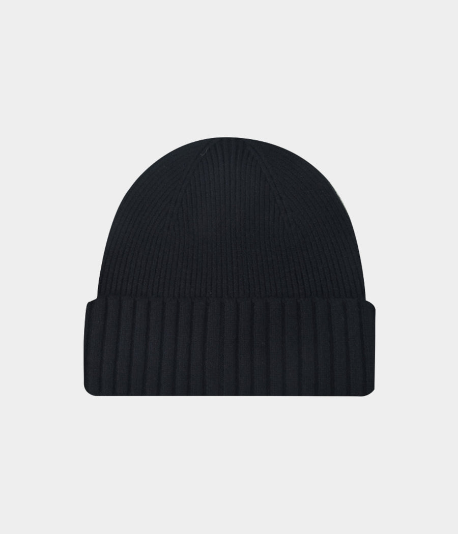 RIBBED BEANIE.