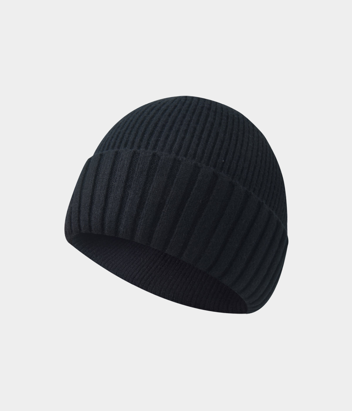 RIBBED BEANIE.