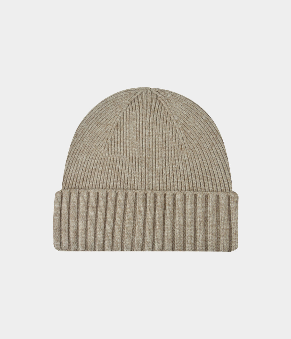 RIBBED BEANIE.