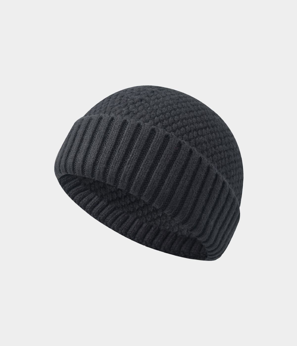 RIBBED FISHERMAN BEANIE.
